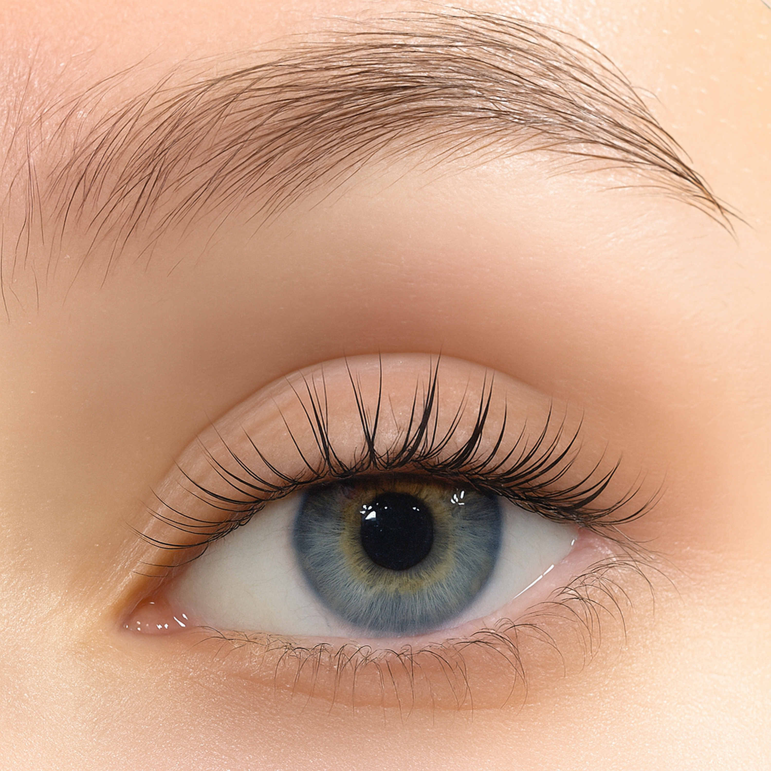 CELESTE Silk Hybrid Lashes, Natural Wispiness