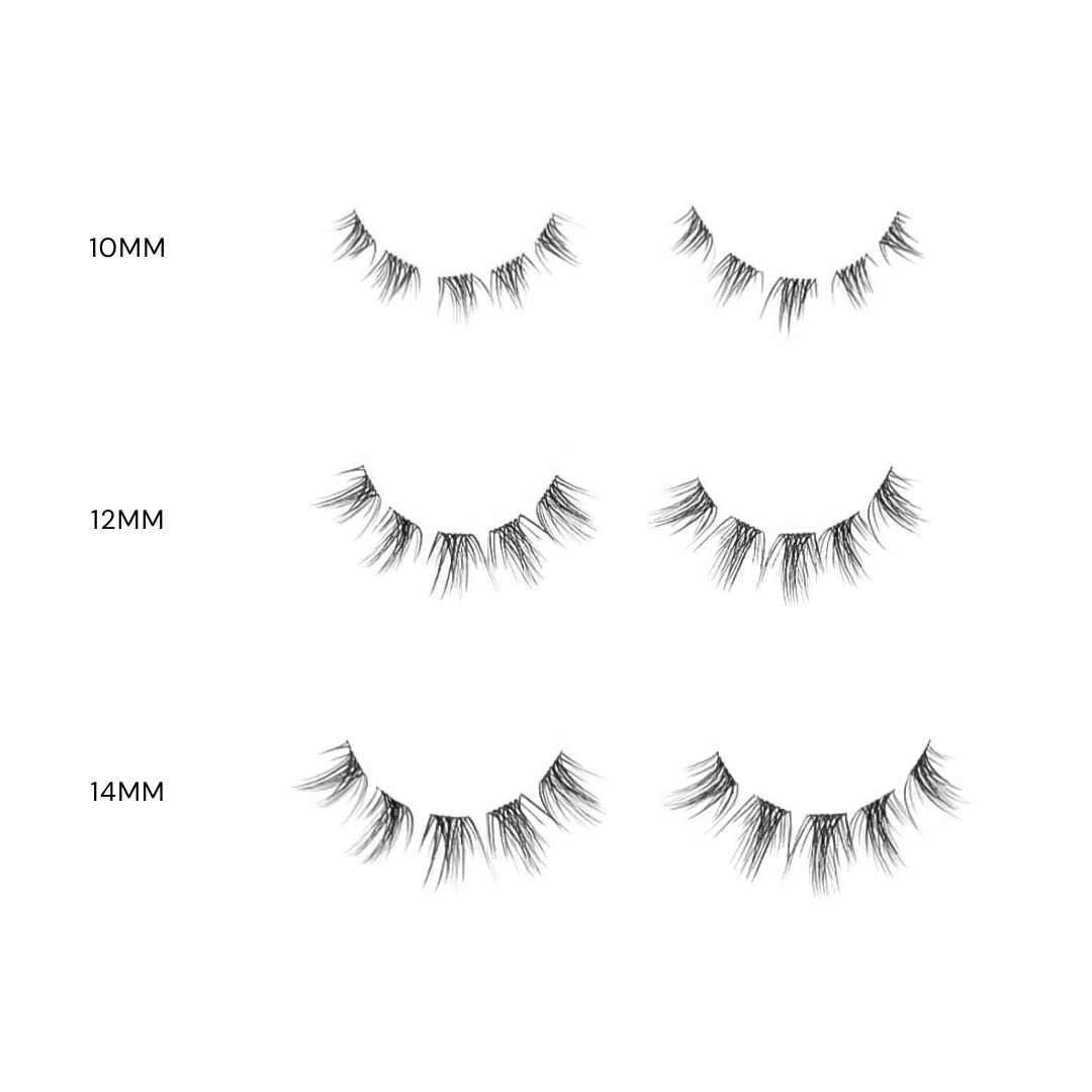 HAPPY HOUR Silk Lashes, Multi-Layered Multi-Length