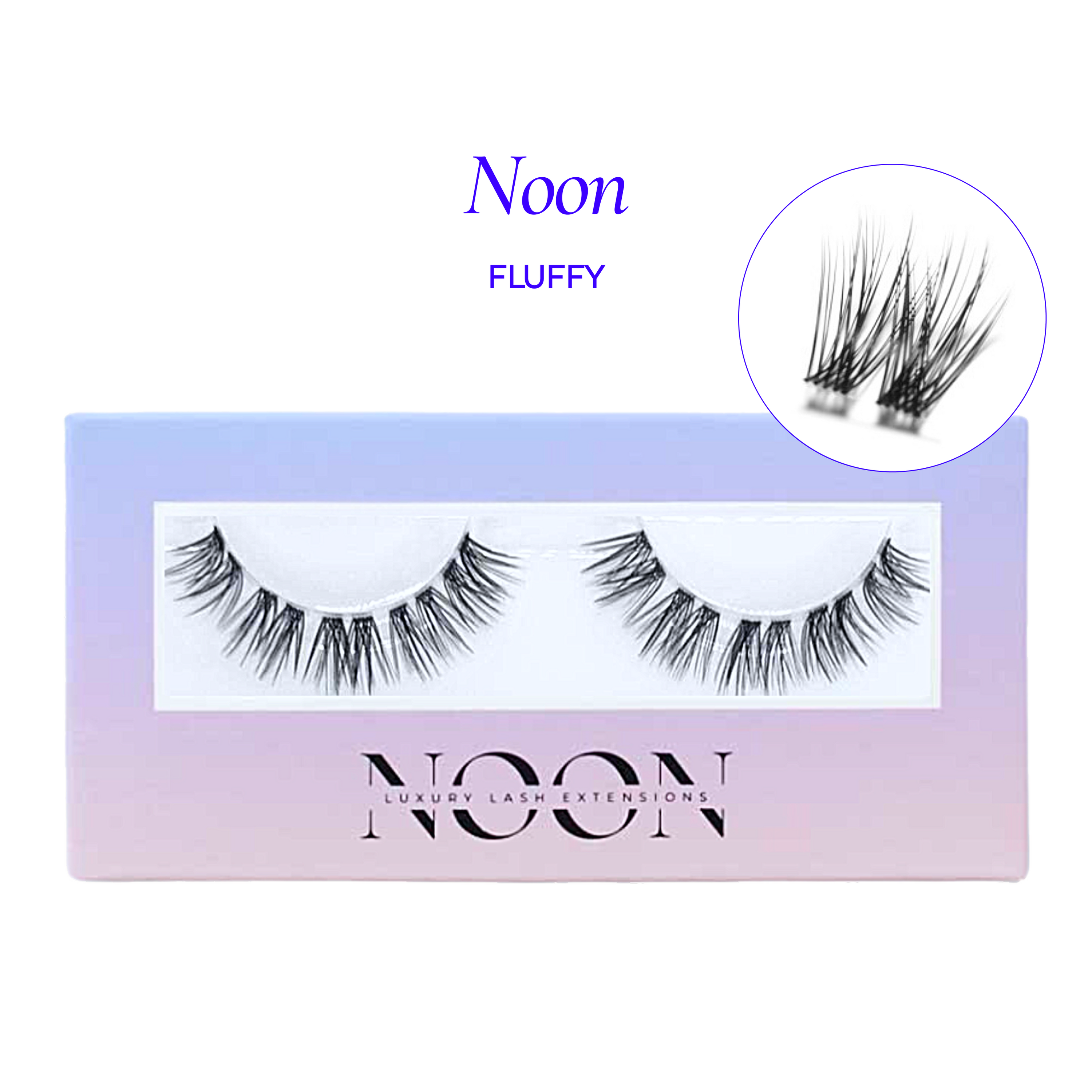 NOON Silk Lashes, Natural Fluffiness
