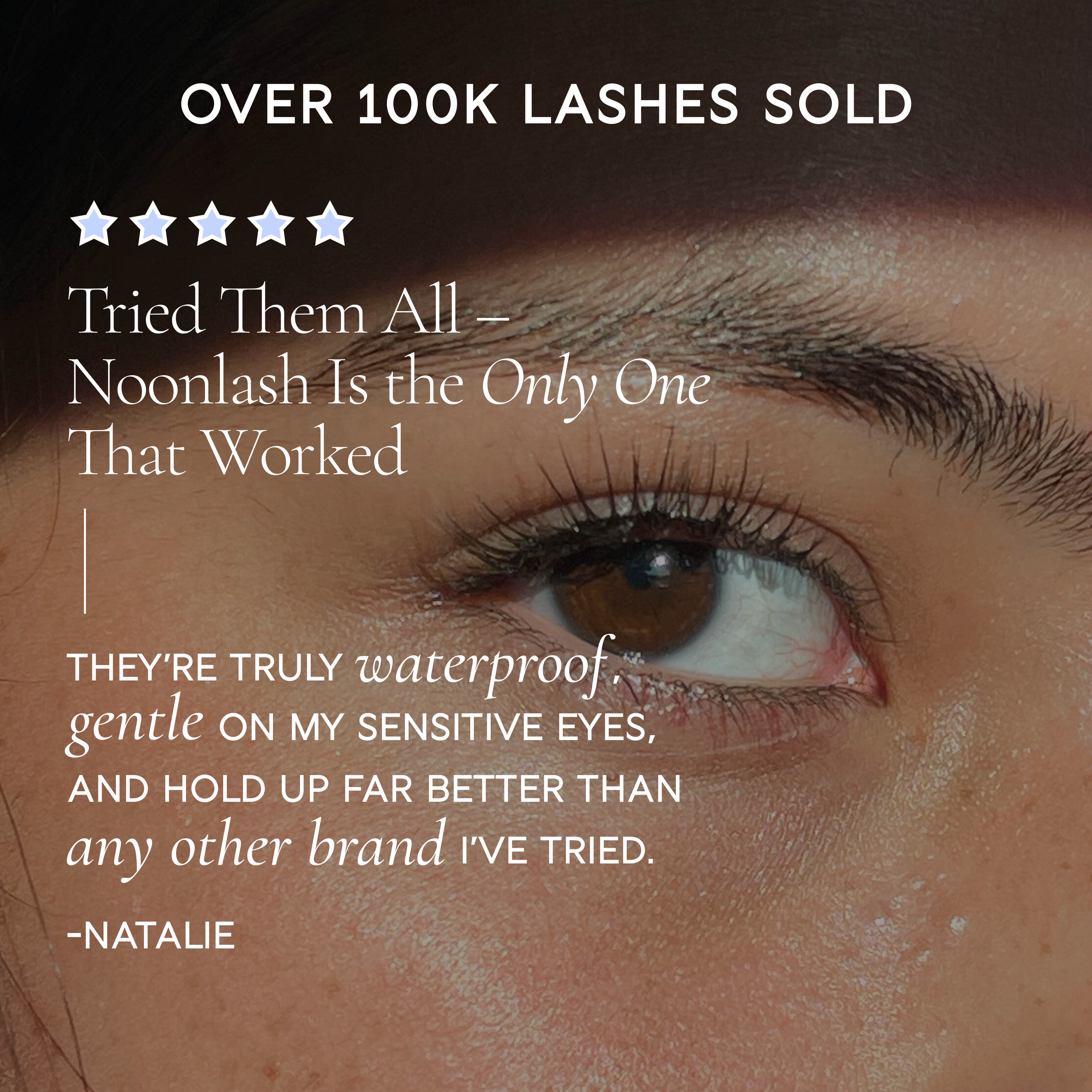 NOON Silk Lashes, Natural Fluffiness