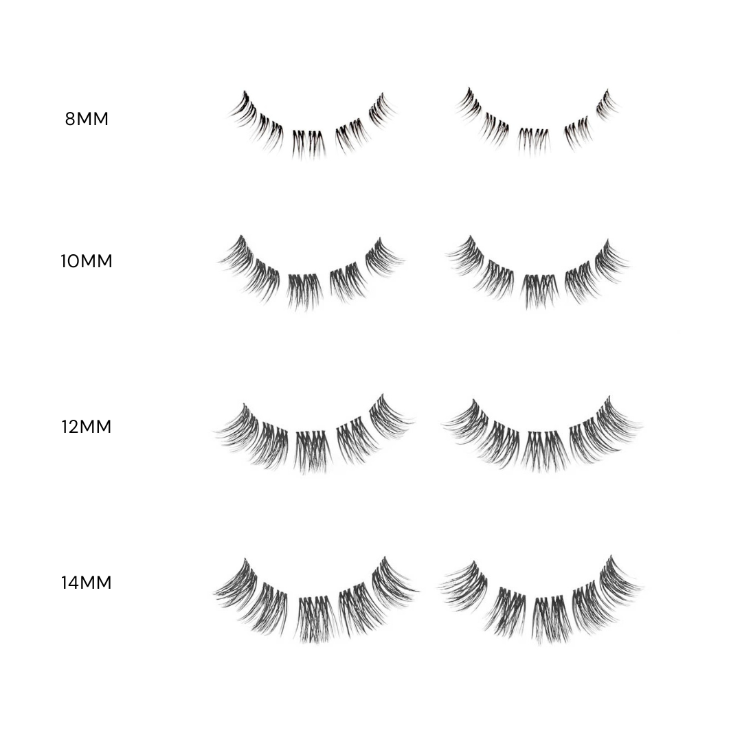 DUSK Silk Lashes, Wispy Volume